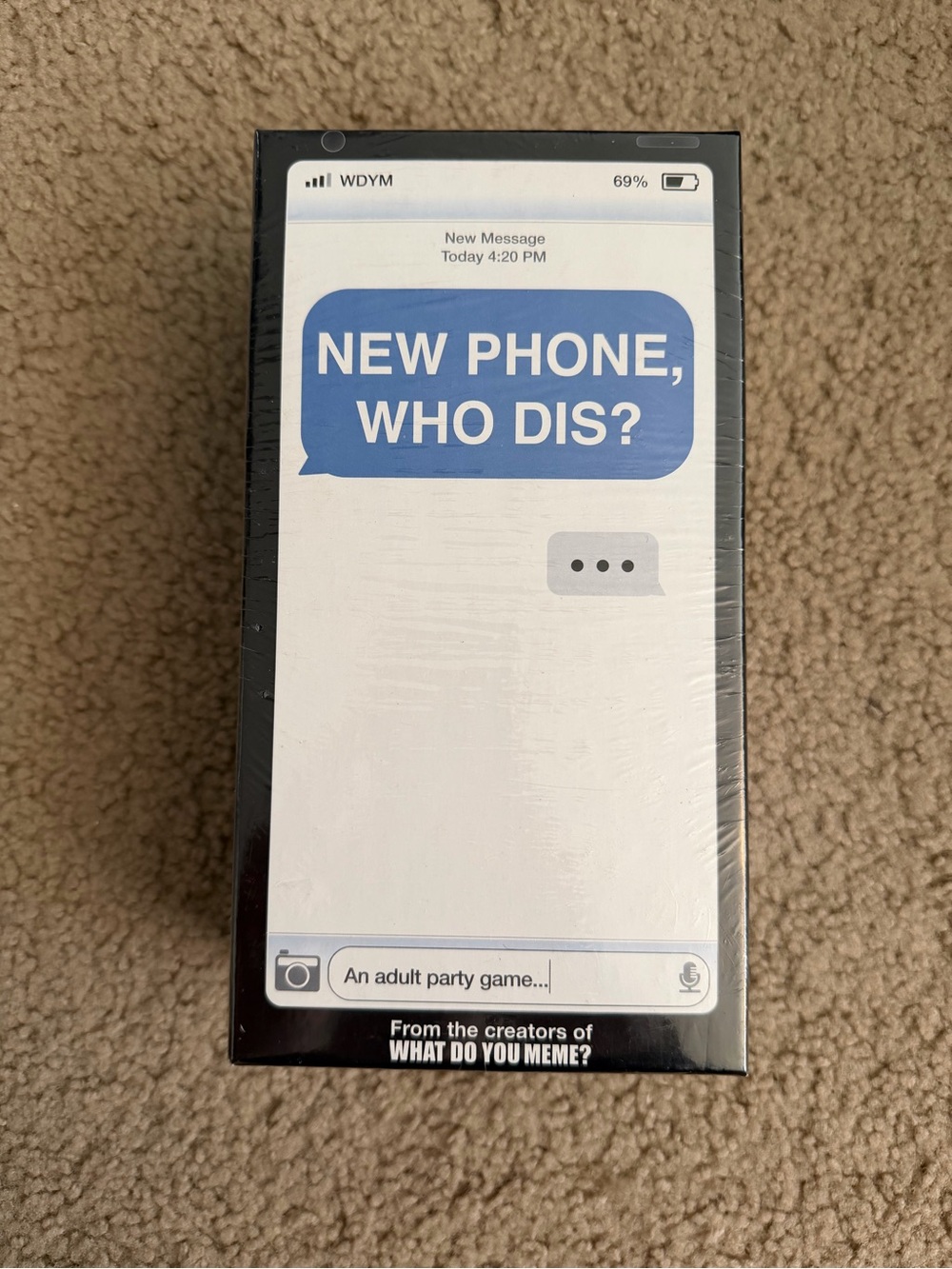 New Phone, Who Dis? Card Game - NEW